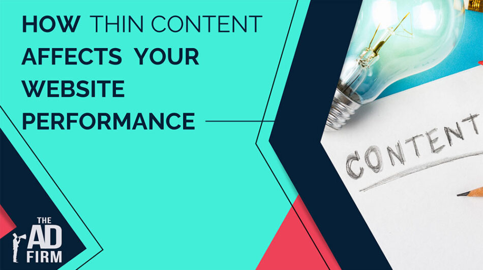 How Thin Content Affects Your Website Performance