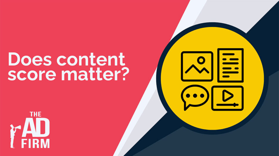 Does Content Score Matter