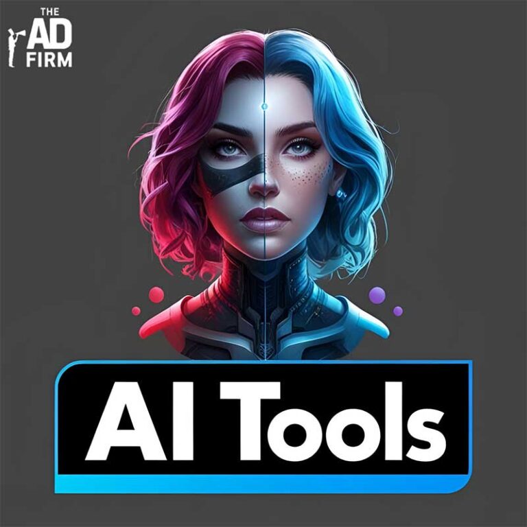 AI-powered digital design with a cybernetic-themed character representing the impact of mastering AI tools.