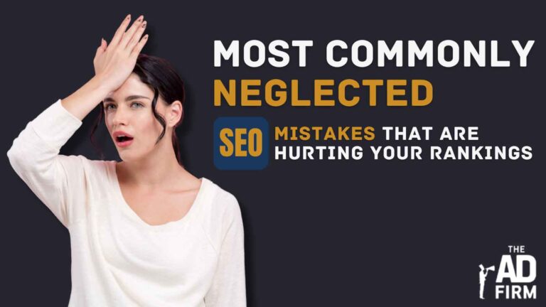Woman facepalming, representing frustration caused by Commonly Neglected SEO Mistakes affecting ranking and traffic.