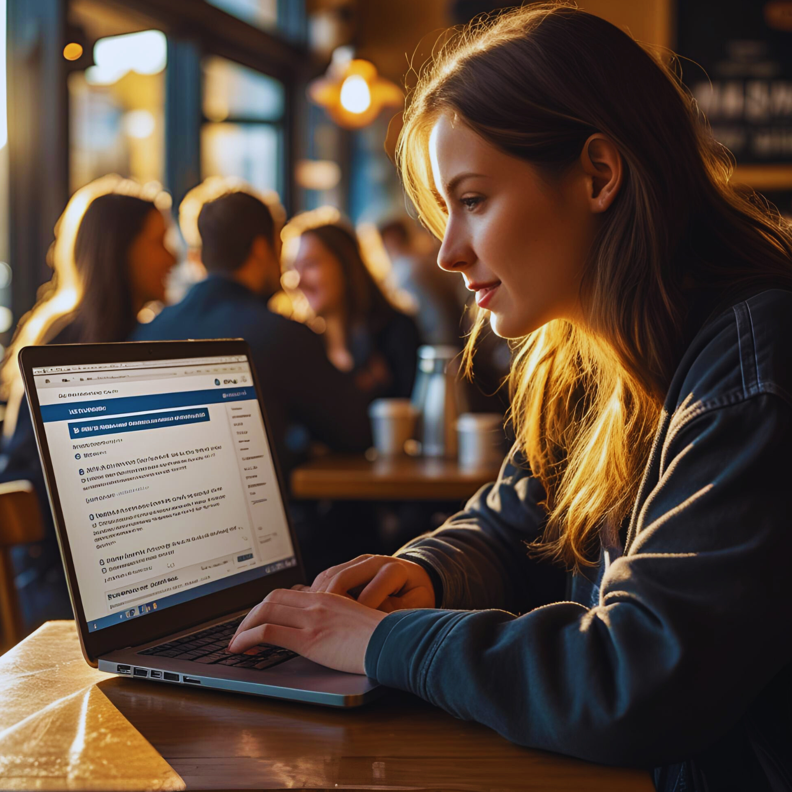 Professional responding to reviews with online reputation management tools