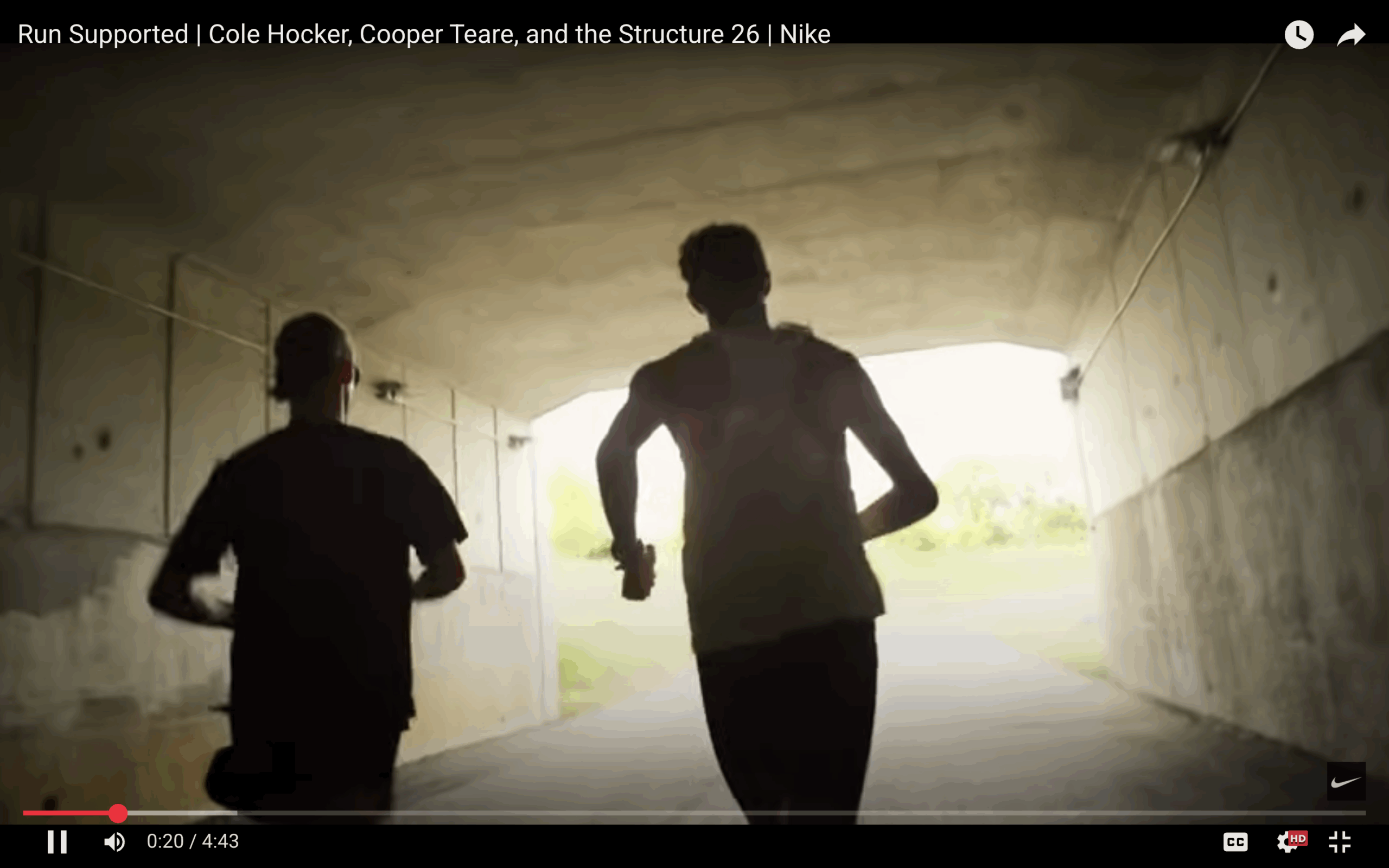 Screenshot showing a video advertising platform