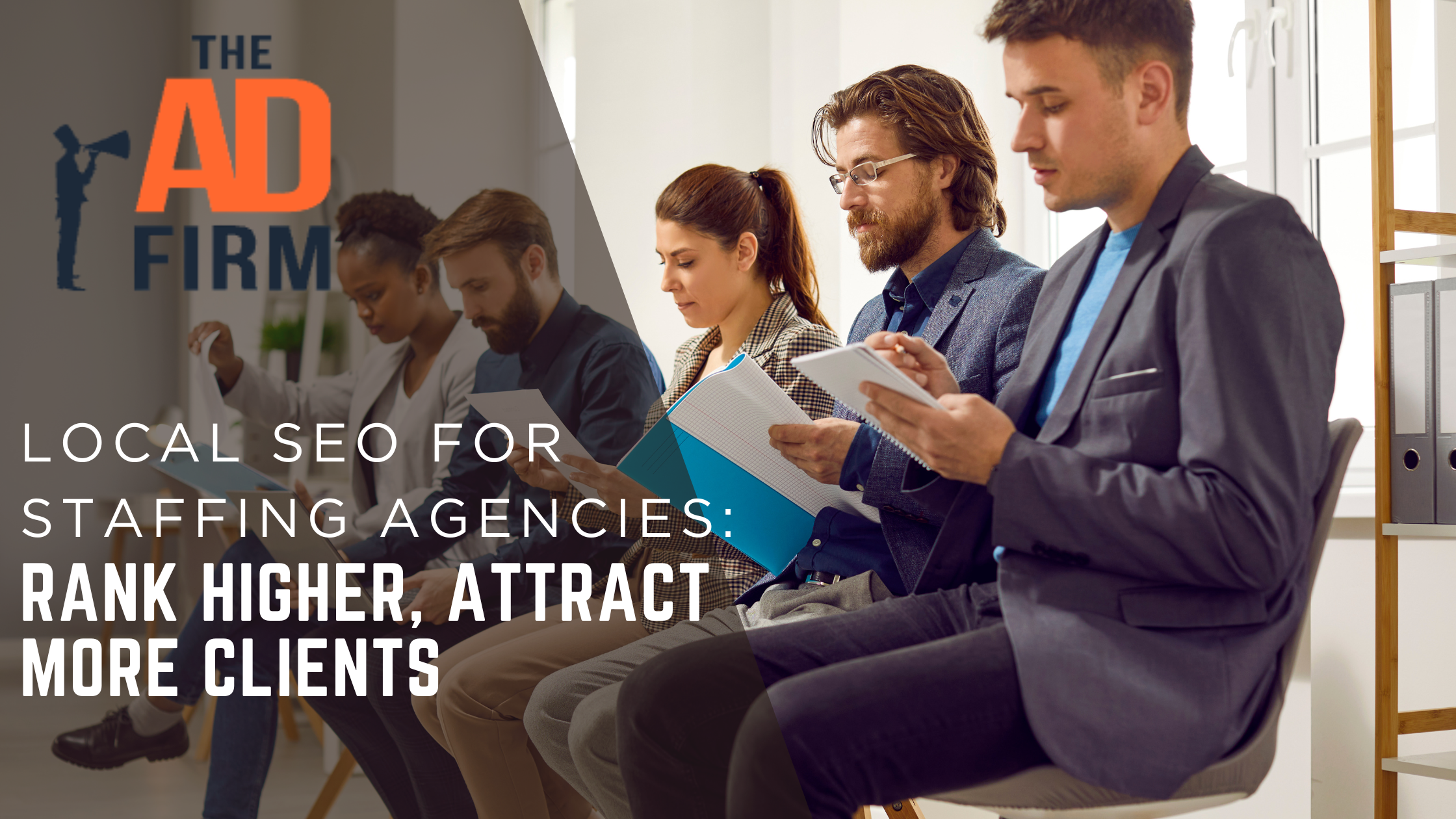 A group of staff members sitting in alignment