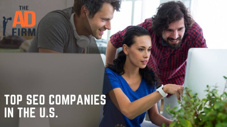 A group of SEO professionals collaborating in a modern office.