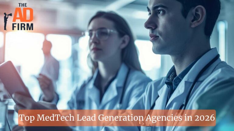 Professional medtechs in a laboratory