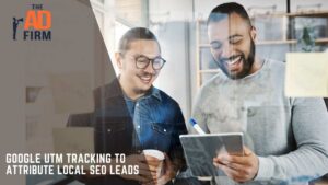 Two men having a professional discussion while seated in an office.