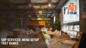 Interior of a restaurant with tables, chairs, and a welcoming dining setup.