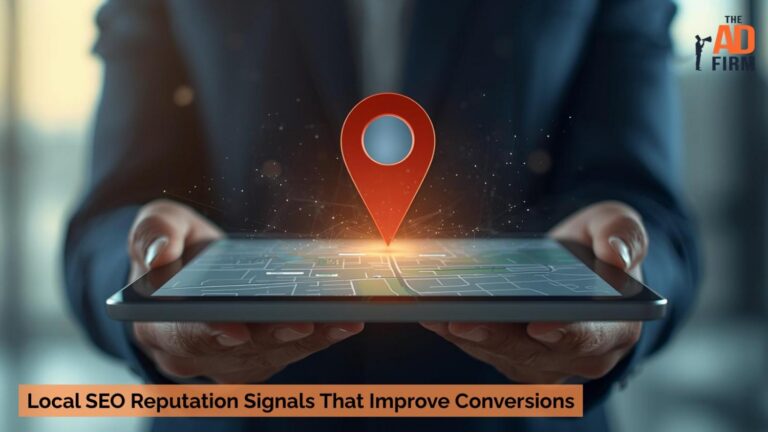 Tablet displaying a map with a highlighted location pin.