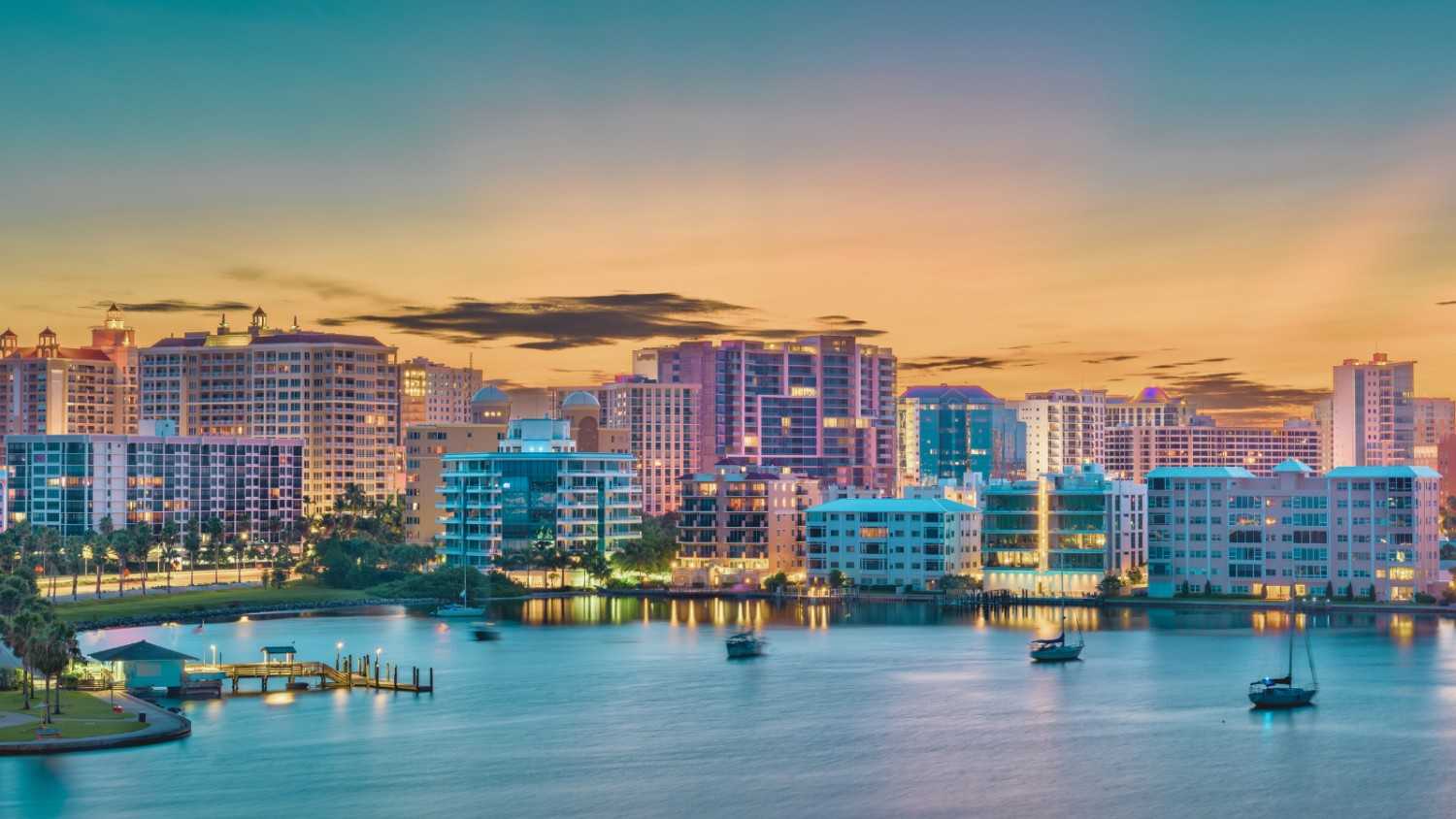 City skyline representing a competitive local market where businesses benchmark local SEO performance against other companies in the same city.