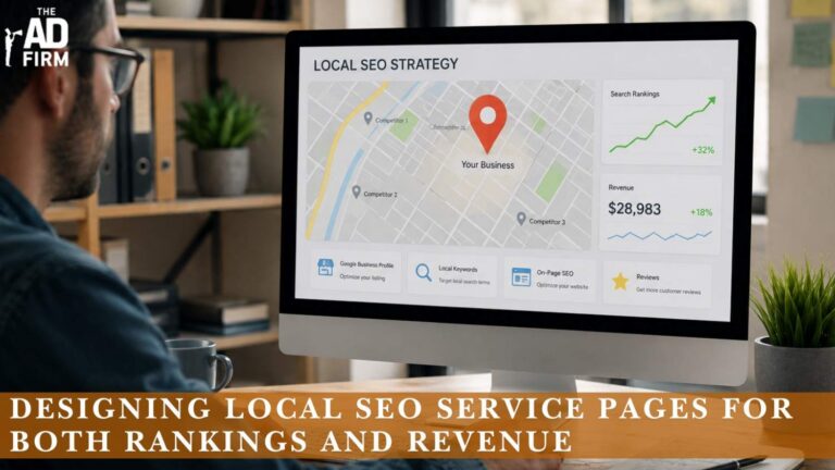 Designing Local SEO Service Pages for Both Rankings and Revenue Designing Local SEO Service Pages for Both Rankings and Revenue