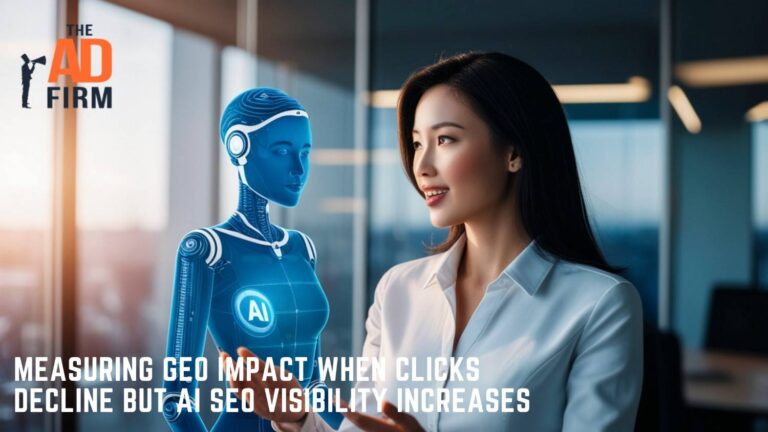 Measuring GEO Impact When Clicks Decline but AI SEO Visibility Increases Measuring GEO Impact When Clicks Decline but AI SEO Visibility Increases - Tucson’s Top-Rated SEO Company