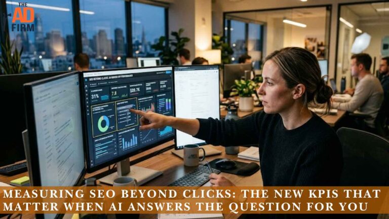 Measuring SEO Beyond Clicks: The New KPIs That Matter When AI Answers the Question for You Measuring SEO Beyond Clicks: The New KPIs That Matter When AI Answers the Question for You - #1 Rated SEO Company