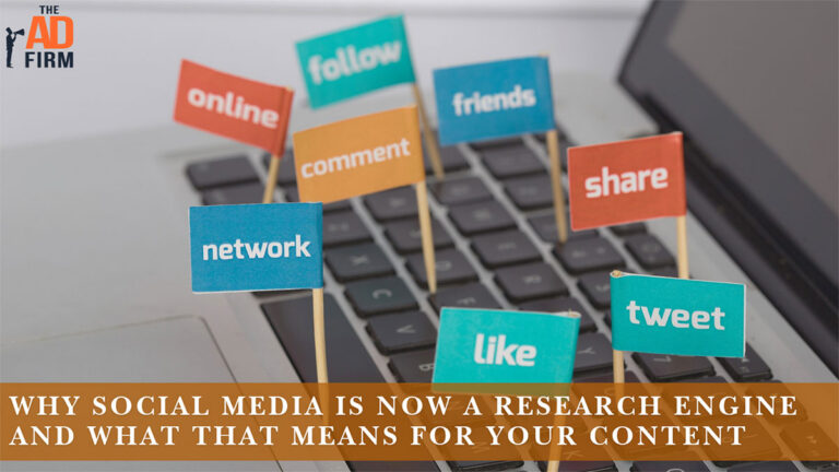 Why Social Media Is Now a Research Engine and What That Means for Your Content.